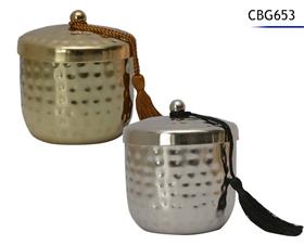 BOUGIE PARFUM METAL 150G 8X8.5