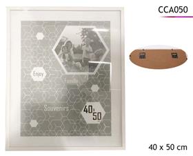 CADRE PHOTO BLANC 40X50