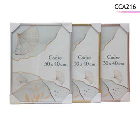 CADRE PVC METALLIQUE 30X40CM