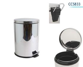 POUBELLE 3L RONDE INOX