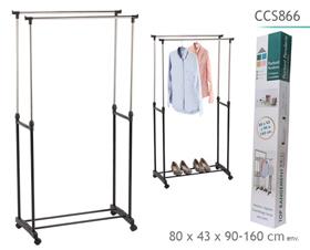 PENDERIE 2 NIVEAUX A ROUES