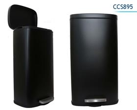 POUBELLE 30L RECTANGLE NOIR