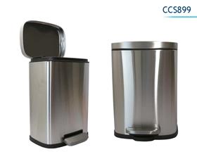 POUBELLE 5L RECTANGLE INOX