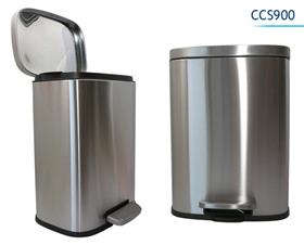 POUBELLE 12L RECTANGLE INOX