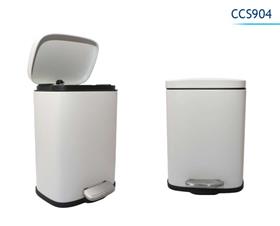 POUBELLE 3L RECTANGLE BLANCHE