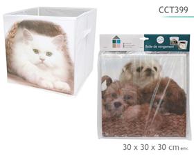 BOITE RANGEMENT 30X30X30CM