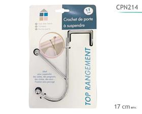 CROCHET PORTE CHROME 17CM