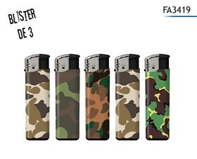 BRIQUETS ELECTR CAMOUFLAGE X3