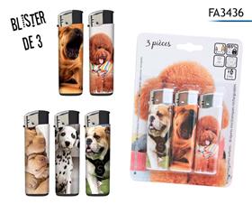 BRIQUETS ELECTRO CHIEN X3