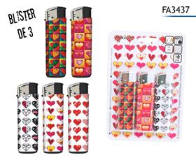 BRIQUETS ELECTRO COEUR X3