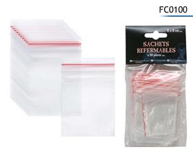SACHETS REFERMABLE X50 6X8CM