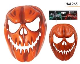 MASQUE CITROUILLE 18X23CM*