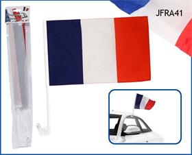 DRAPEAU VOITURE 30X45CM*