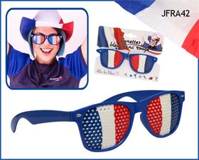 LUNETTES BLEU/BLANC/RGE*