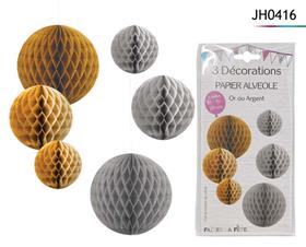 DECO PAPIER ALVEOLE 10/15/20CM