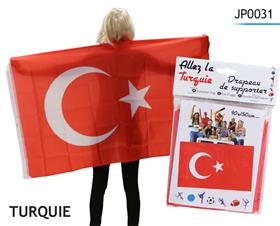 DRAPEAU TURQUIE 90X150CM*