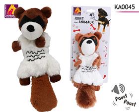 PELUCHE CHIEN CASTOR 29CM