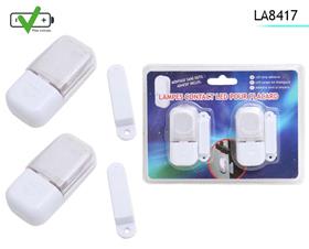 LAMPES x2  PLACARD CONTACT