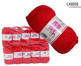 PELOTE LAINE 50G ROUGE*