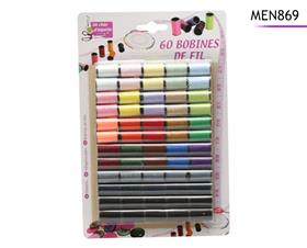 BOBINES FIL X60  COULEURS