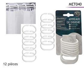 ANNEAUX DE DOUCHE X12
