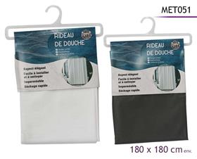 RIDEAU DE DOUCHE 180X180CM