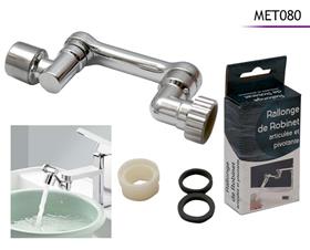 RALLONGE ROBINET PIVOTANTE