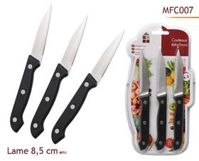 COUTEAUX X3  EPLUCHEURS
