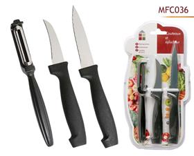 COUTEAUX x2  + EPLUCHEUR