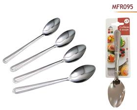 COUVERTS CUILLERES A SOUPE X4