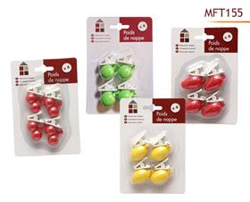 PINCE NAPPE X4 FRUITS