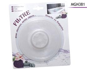 FILTRE CHEVEUX DOUCHE D12.8CM