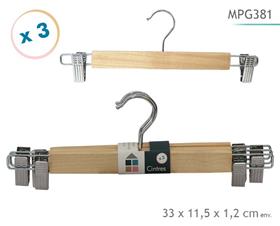 CINTRES PINCE BOIS/MET X3 33CM