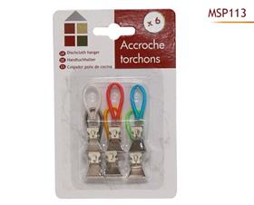 ACCROCHE TORCHONS X6