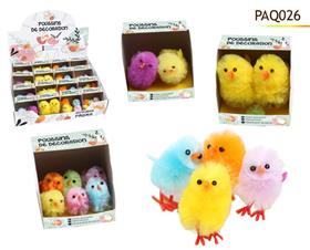 PRESENTOIR -POUSSINS EN BOITES
