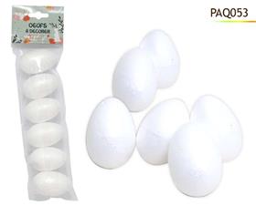 OEUFS POLYSTYRENE X6  6CM*