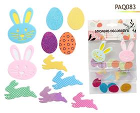 STICKERS x21  PAQUES MOUSSE*