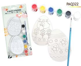 CREA OEUFS X8  MOUSSE 10CM