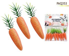 CAROTTES X8  PAILLETTES 5CM