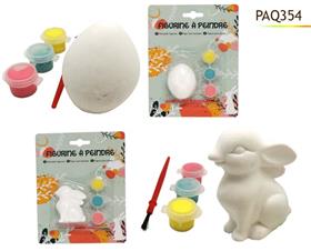 CREA OEUF/LAPIN PEINDRE 3X5CM