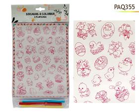 STICKERS x2PLANCH15X25CM  COLO