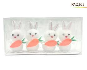 LAPINS x4  CAROTTES 5CM*