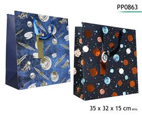 SAC CADEAU GALAXIE 32X35X15
