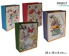 SAC CADO FLEURS 18X23X6 CM