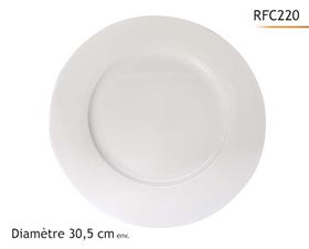 -HOTEL- ASSIETTE PLATE D30.5CM