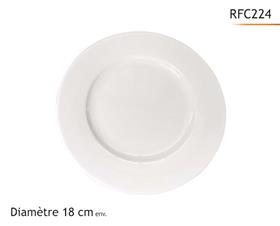 -HOTEL- ASSIETTE DESSERT D18CM