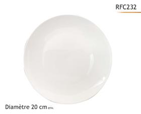 -HOTEL- ASSIETTE PLAT D20CM