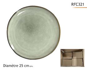 -GALET- ASSIETTE PLATE 25CM