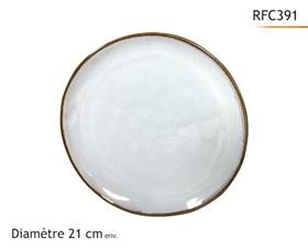 -LACTEE- ASSIETTE DESSERT 21CM