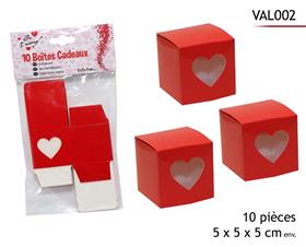 BOITES X10  CADEAUX 5X5X5CM
